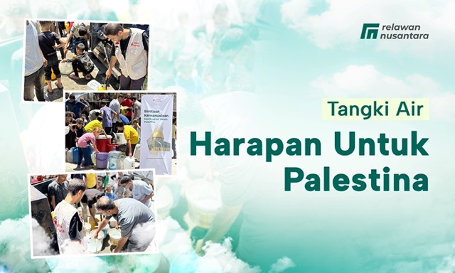 Tangki Air Harapan Untuk Palestina