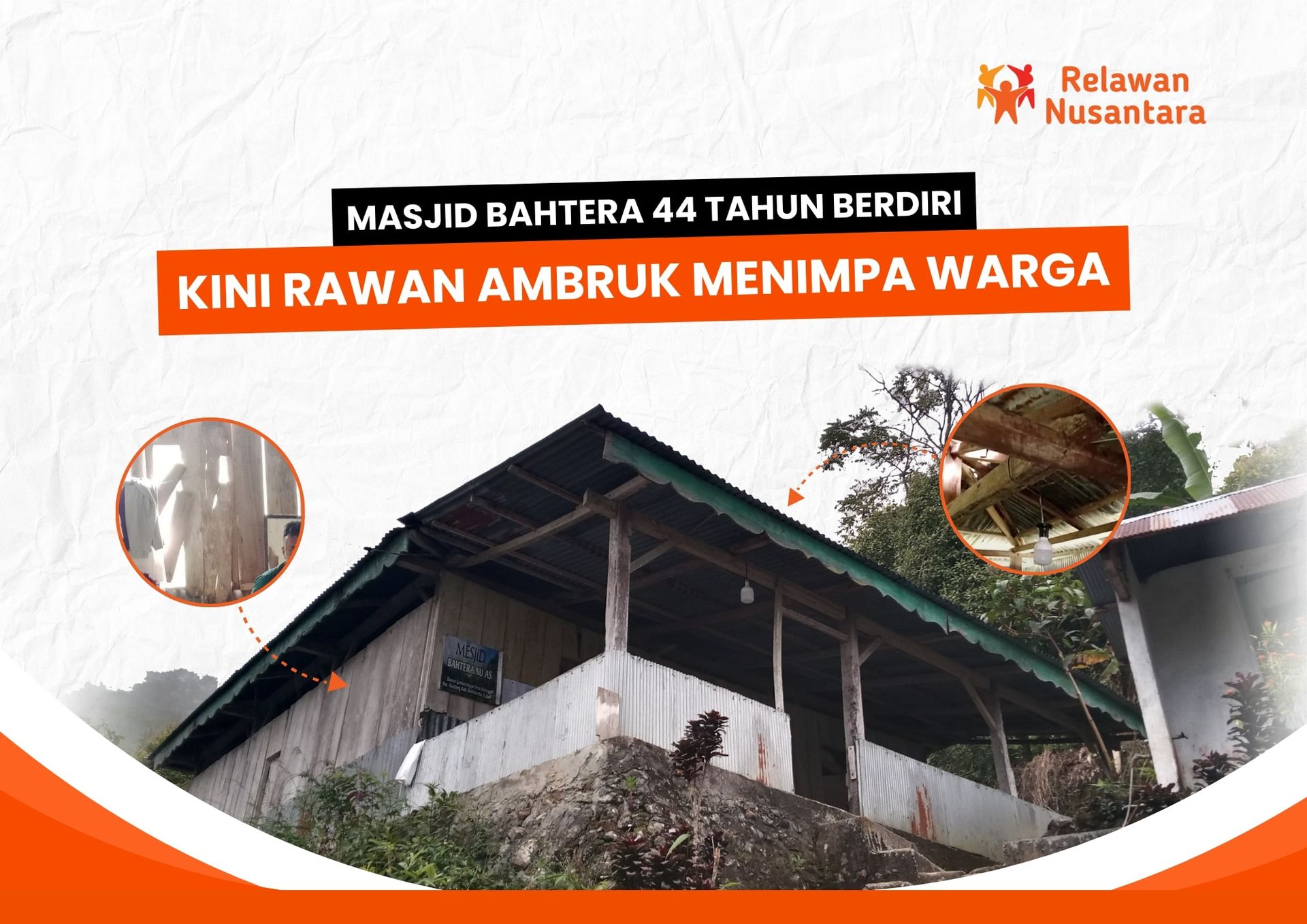 Bantu Renovasi Masjid Pelosok Sulawesi