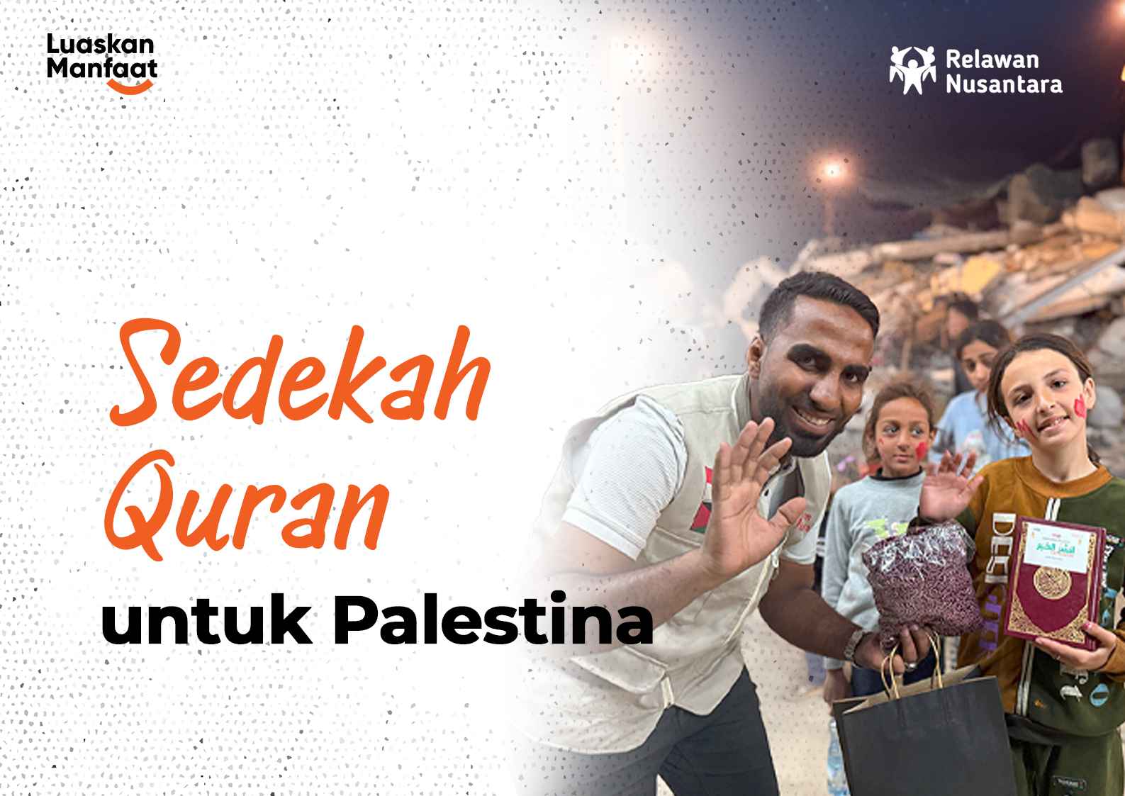 Patungan Donasi Mushaf Quran untuk Palestina