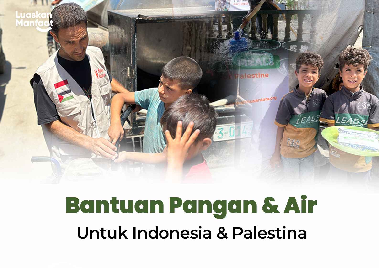 Bantuan Pangan Dan Air U Indonesia Dan Palestina