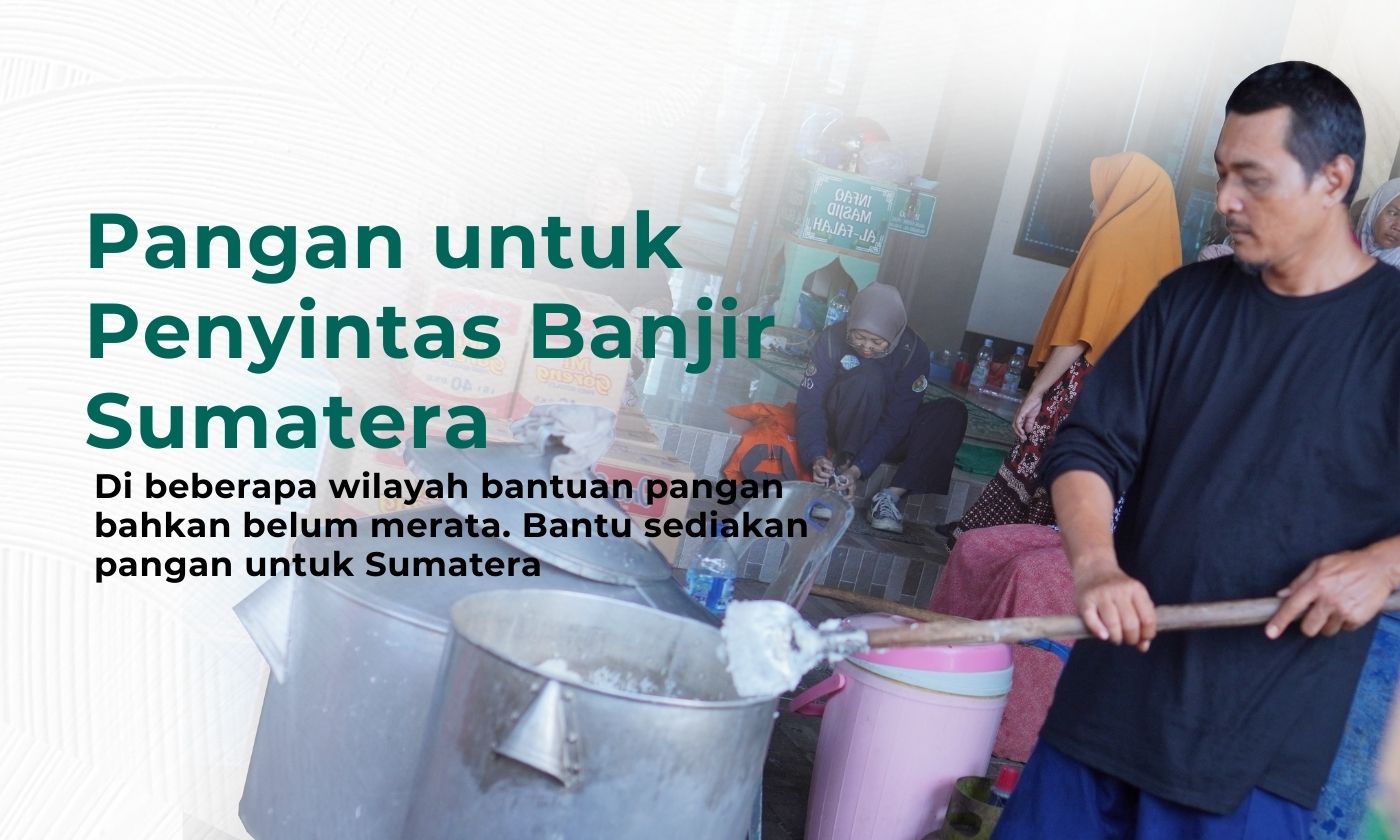 Pangan untuk Penyintas Banjir Sumatera