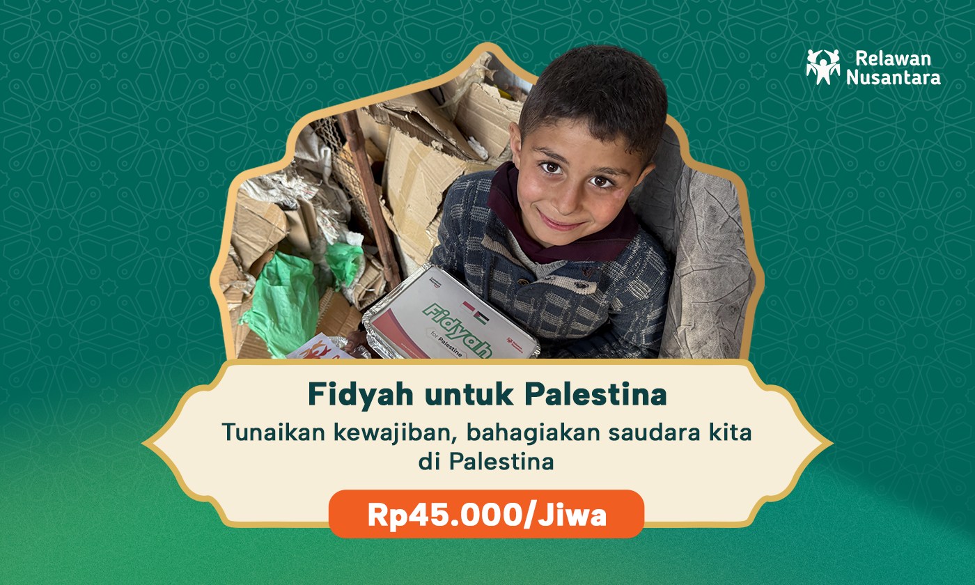 Tunaikan Fidyah Untuk Palestina