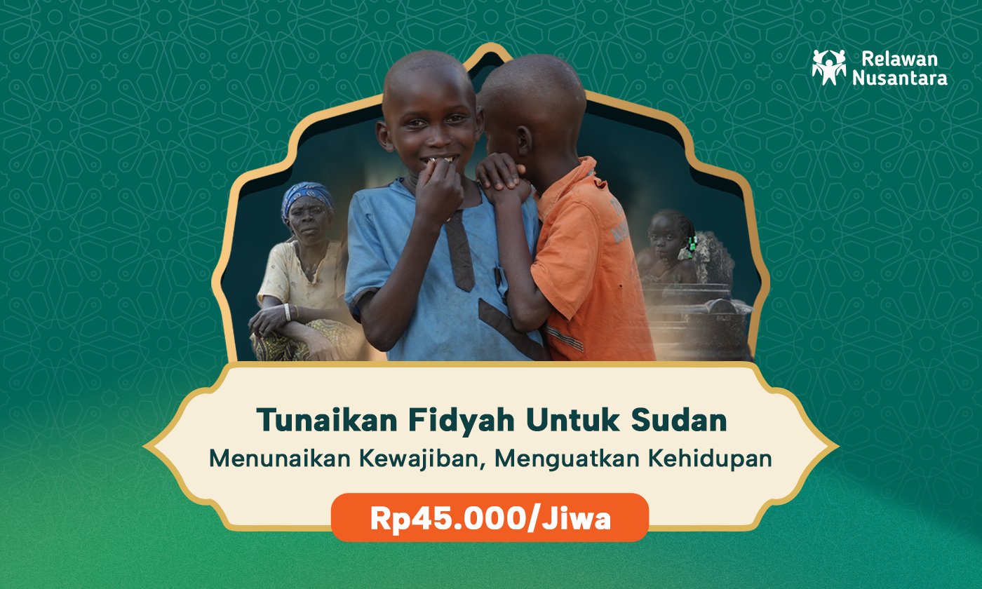 Tunaikan Fidyah untuk Sudan