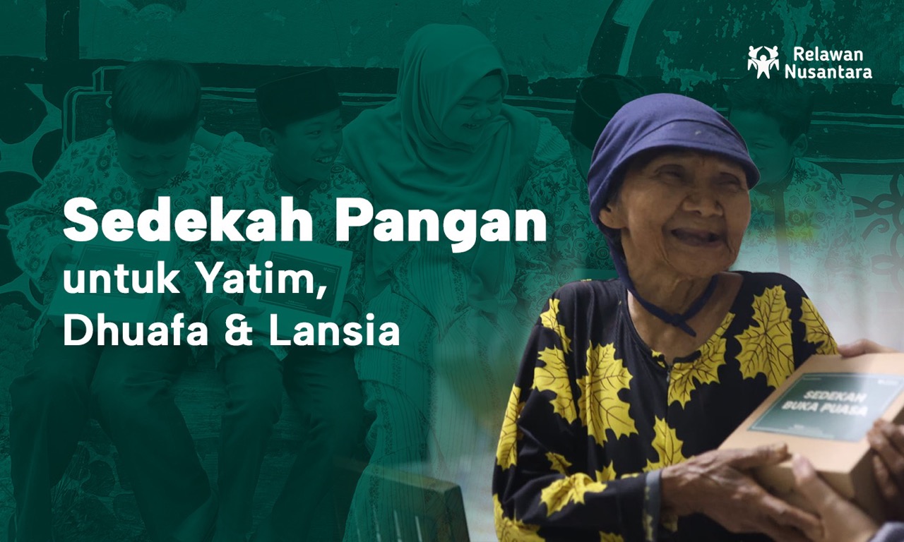 Sedekah Pangan untuk Yatim, Dhuafa & Lansia