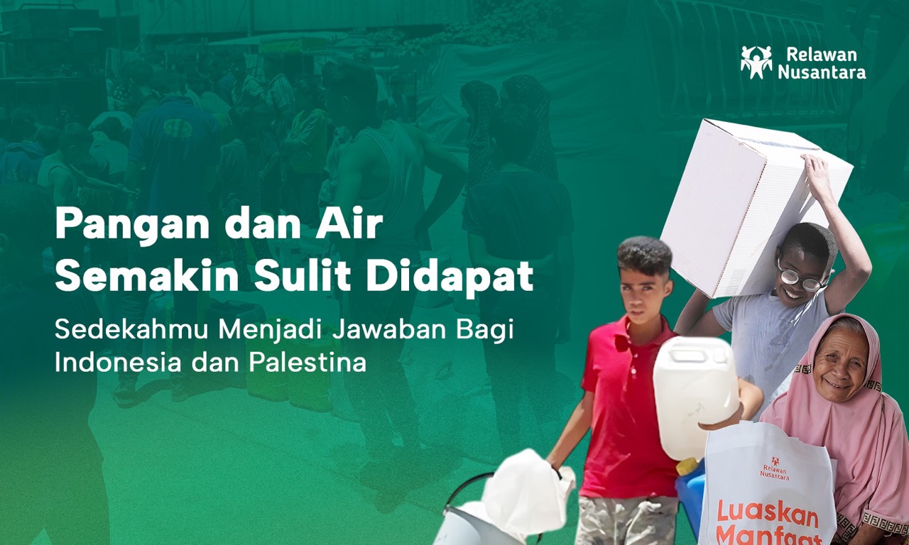 Bantu Pangan dan Air Indonesia Palestina