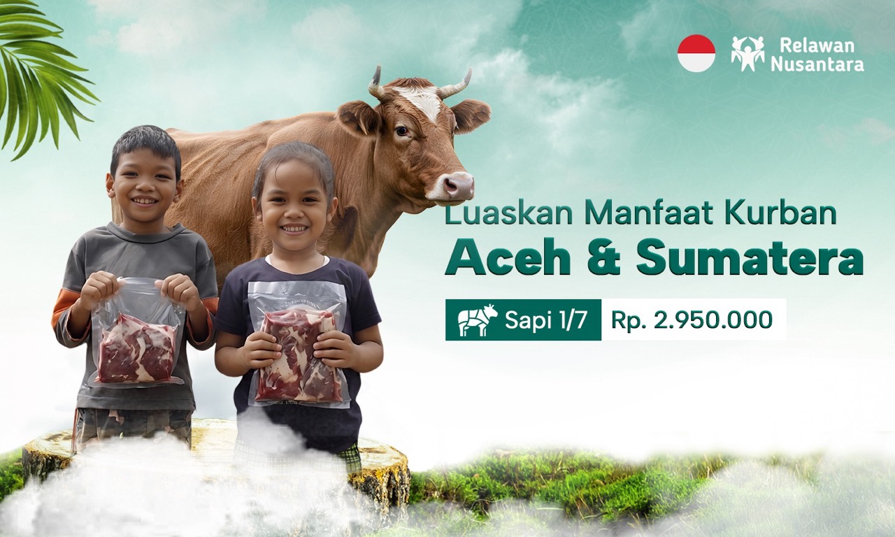 Kurban Sapi 1/7 untuk Aceh & Sumatera