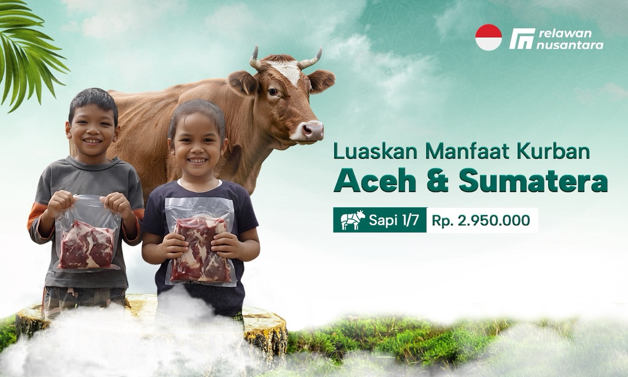 Kurban Sapi 1/7 untuk Aceh & Sumatera