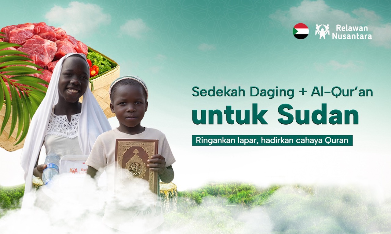 Sedekah Daging dan Al Quran untuk Sudan
