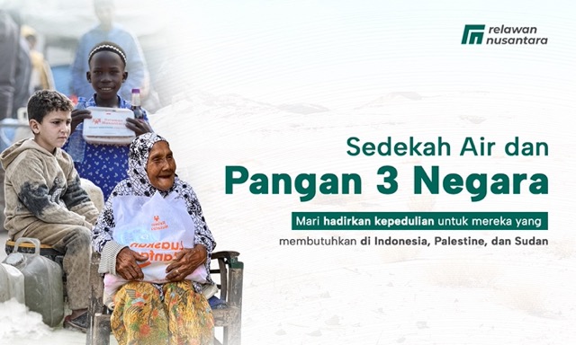 Sedekah Air dan Pangan 3 Negara
