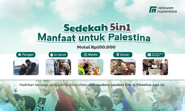 5 Manfaat Kebaikan untuk Palestina