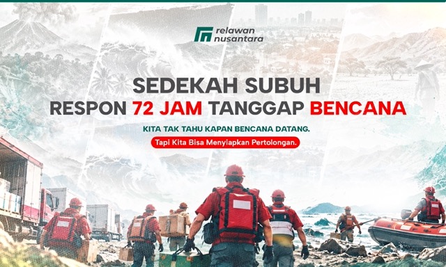 SEDEKAH SUBUH UNTUK TANGGAP BENCANA