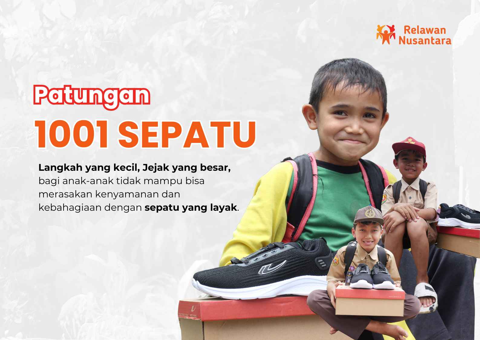 Berbagi Sepatu untuk Anak Pelosok Nusantara