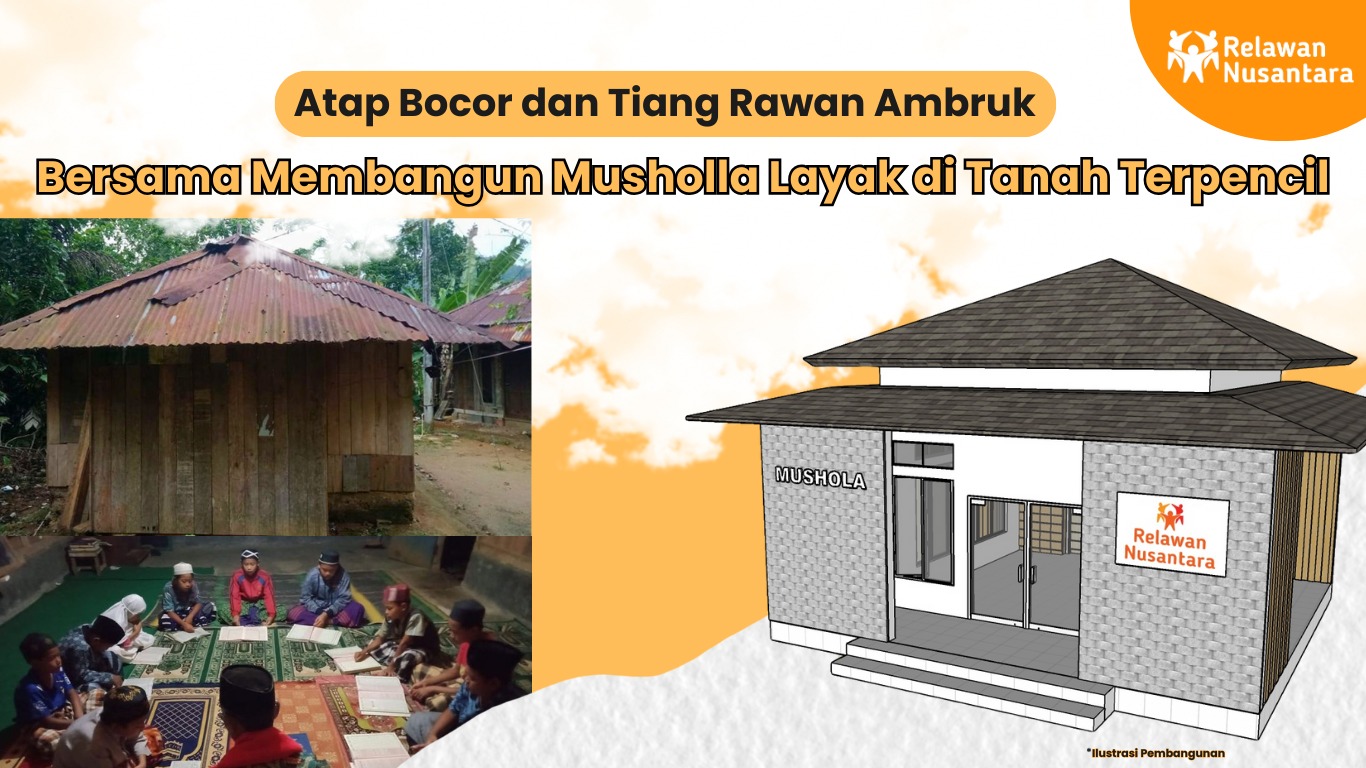 Bangun Masjid Pelosok Nusantara